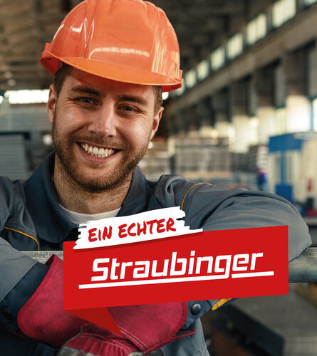 Lächelnder Mitarbeiter der Straubinger Metallbau GmbH