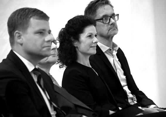 Dr. Olaf Heinrich, Wirtschaftsförderin Daniela Bachmeier und Geschäftsführer Bertram Vogel des Niederbayern-Forum e.V., Foto Barbara Rötzer